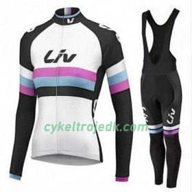 Cykeltøj Langærmet + Bib Cykelbukser Dame 2015 CCC Liv N002